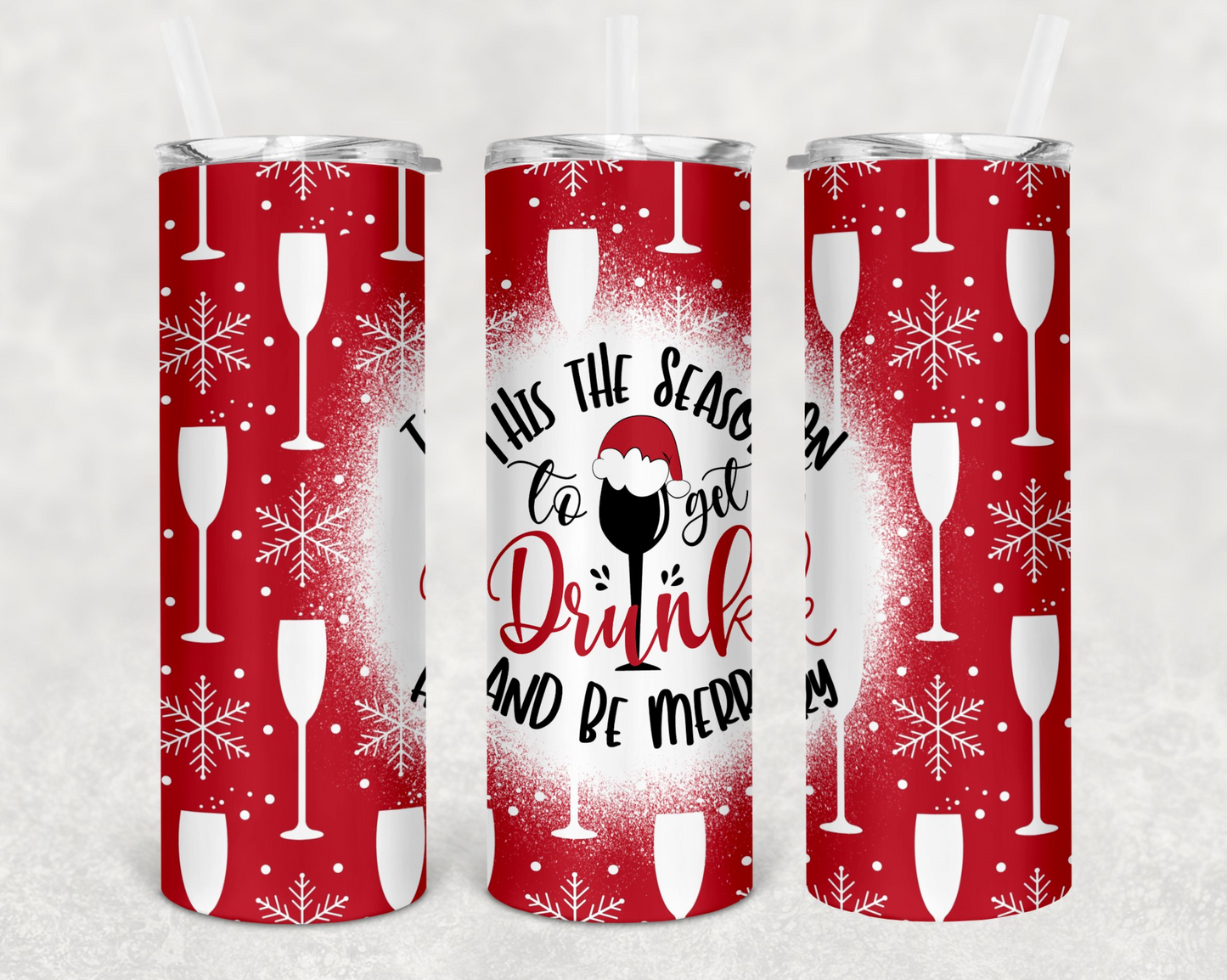 20oz Tumbler- Be Merry