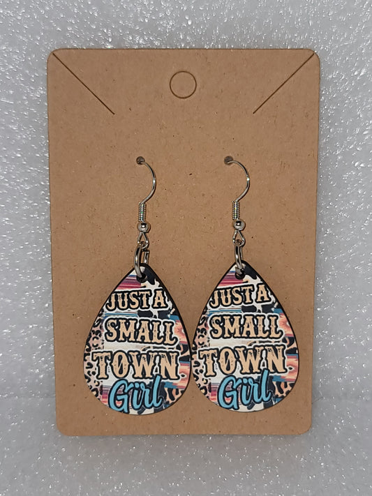 Teardrop Earrings-Just a Small Town Girl